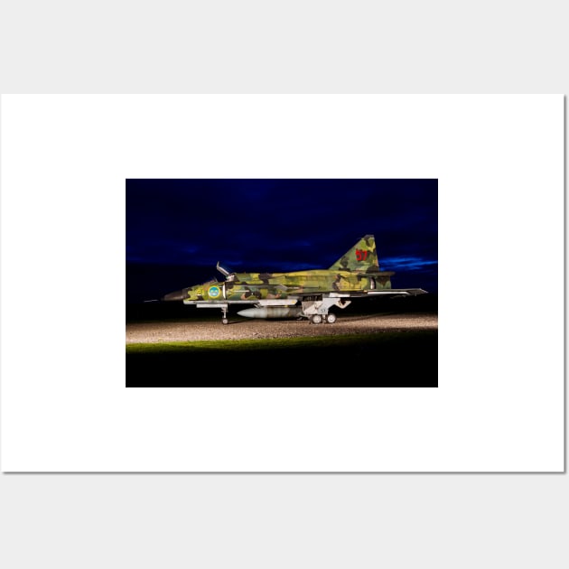 SAAB Viggen Wall Art by captureasecond